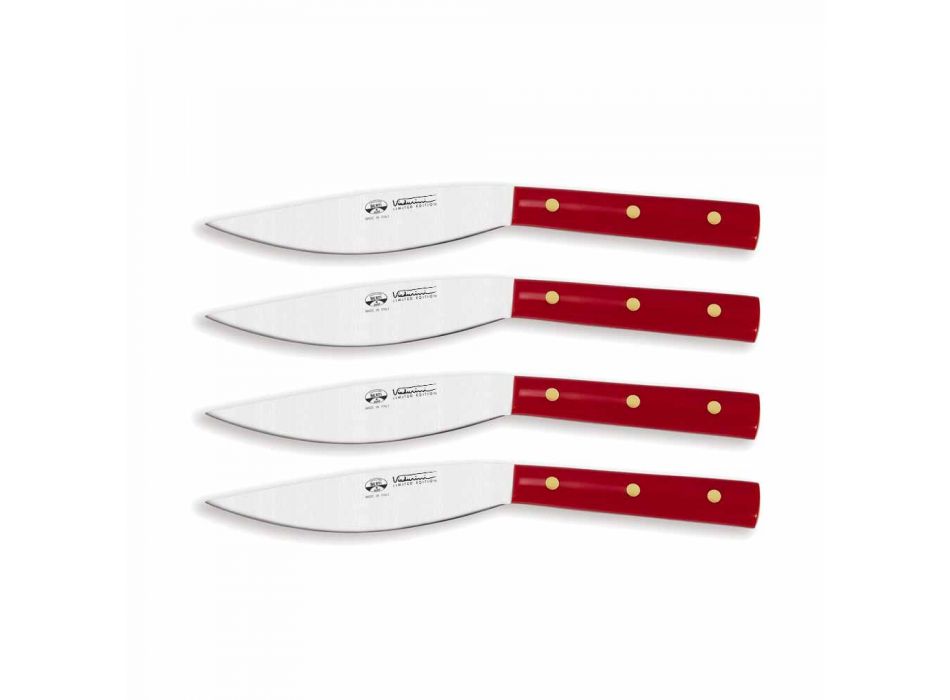 4 couteaux de table Berti Valdichiana exclusivement pour Viadurini - Alanno