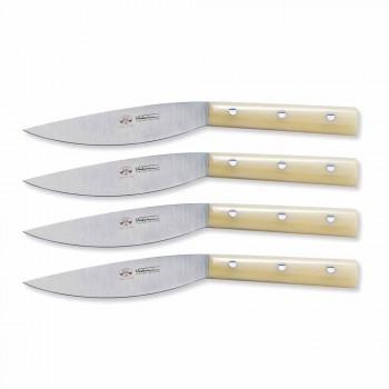 4 couteaux de table Berti Valdichiana exclusivement pour Viadurini - Albiolo