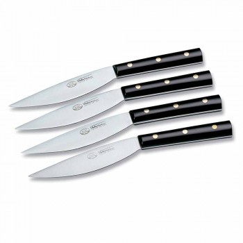 4 couteaux de table Berti Valdichiana exclusivement pour Viadurini - Aldino