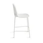 4 tabourets de salon en polypropylène et structure métallique - Dinamo Viadurini