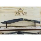 6 couteaux à steak ergonomiques avec lame en acier fabriqués en Italie - Shark Viadurini