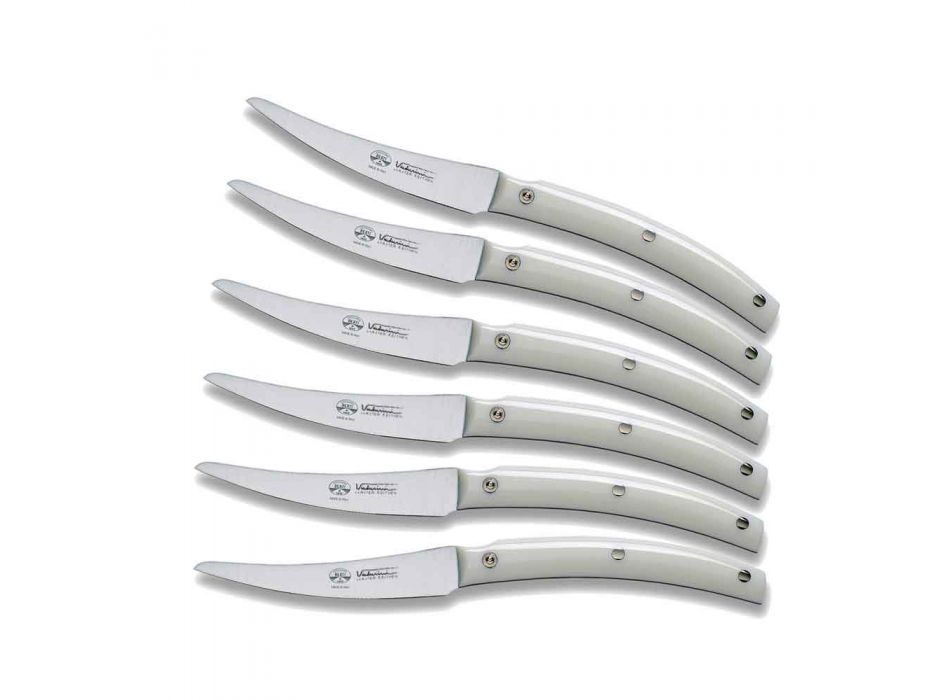 6 couteaux de table Convivio Nuovo Berti exclusivement pour Viadurini - Alonte Viadurini