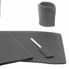 Accessoires Bureau 5 pièces en cuir régénéré Made in Italy - Brando Viadurini