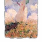 Fresque Calude Monet &quot;Femme à l&#39;ombrelle tournée vers la gauche&quot; Viadurini