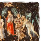 Fresque main Botticelli &quot;Allégorie du printemps&quot; Viadurini