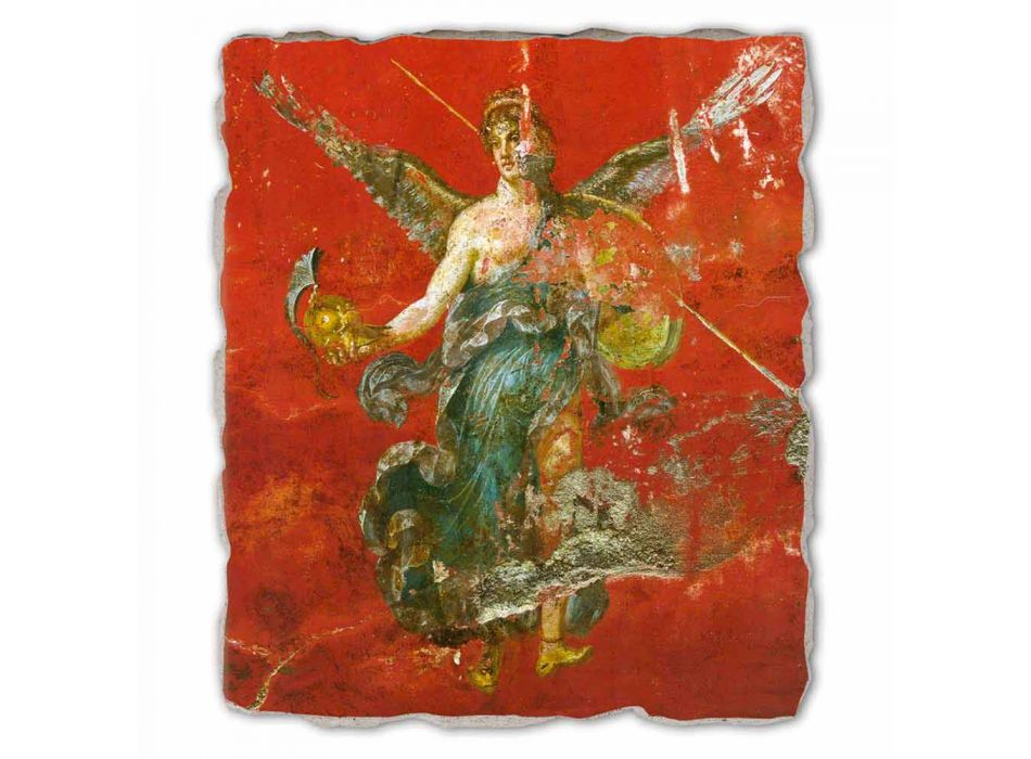 grande fresque romaine &quot;Cycle des Muses&quot; made in Italy Viadurini