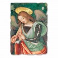 Fresque grande Natività de Pinturicchio (détail de l'Ange)