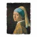 Fresque grande La Jeune Fille à la perle de Vermeer