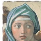 grande fresque fait en Italie Michelangelo &quot;Delphic Sibyl&quot; Viadurini