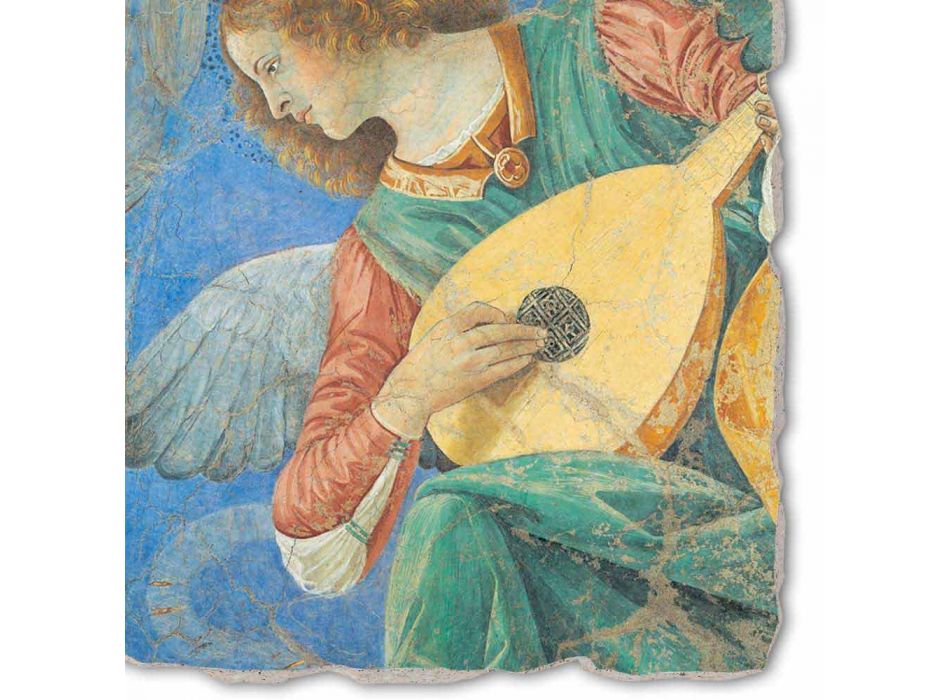grande fresque de Melozzo da Forlì &quot;Angel Musician&quot; Viadurini