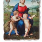 grande fresque Raphael &quot;Madonna du chardonneret&quot; Viadurini