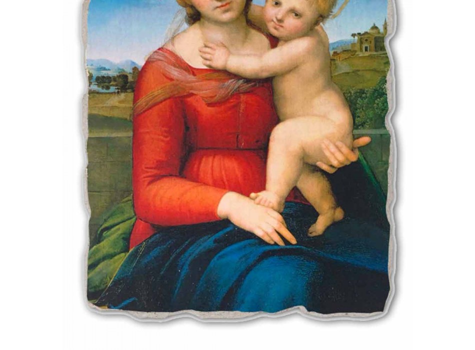 grande fresque Raffaello Sanzio &quot;Small Cowper Madonna&quot; en 1505 Viadurini