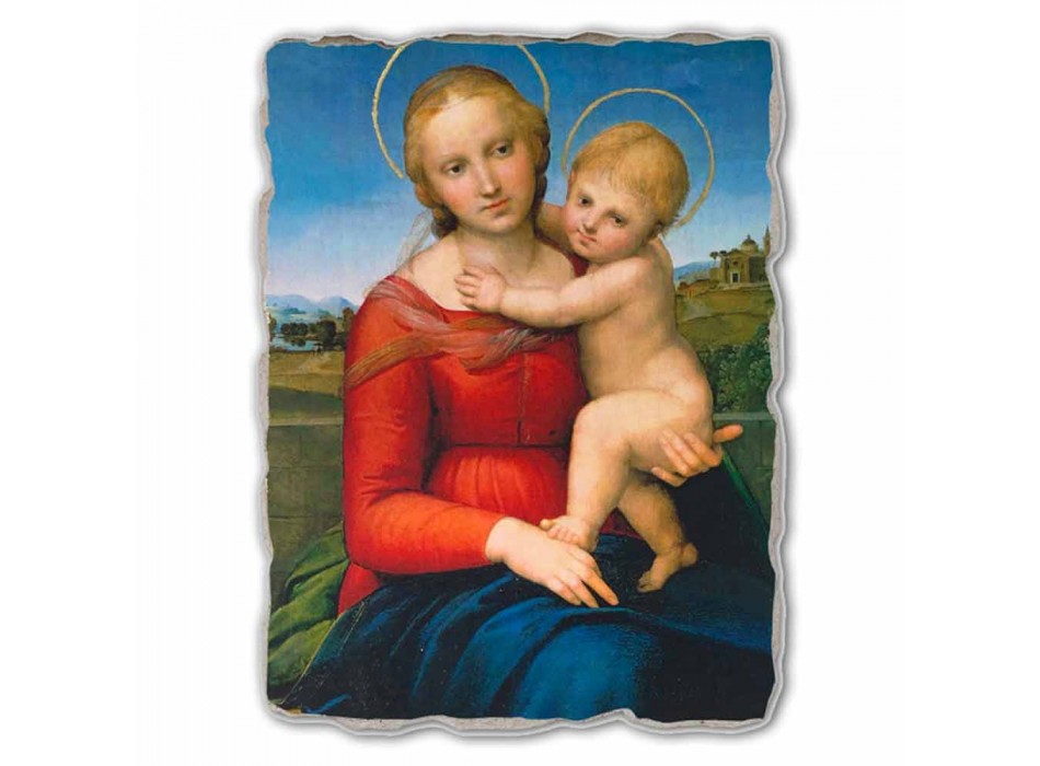 grande fresque Raffaello Sanzio &quot;Small Cowper Madonna&quot; en 1505 Viadurini