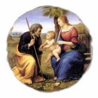 grande fresque Raffaello Sanzio &quot;Sainte Famille avec Palmier&quot; Viadurini