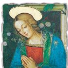 Fresque Pinturicchio fait main reproduction &quot;Nativité&quot; Viadurini