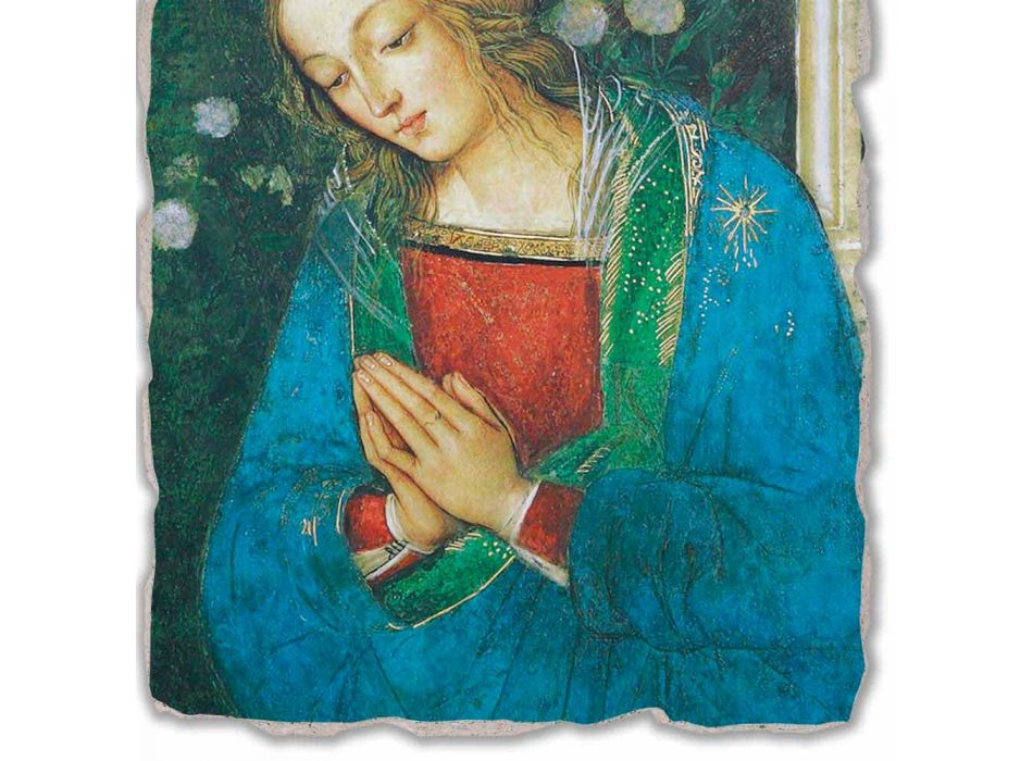 Fresque Pinturicchio fait main reproduction &quot;Nativité&quot; Viadurini