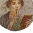 fresque romaine grand jeu &quot;The Poet&quot; Viadurini