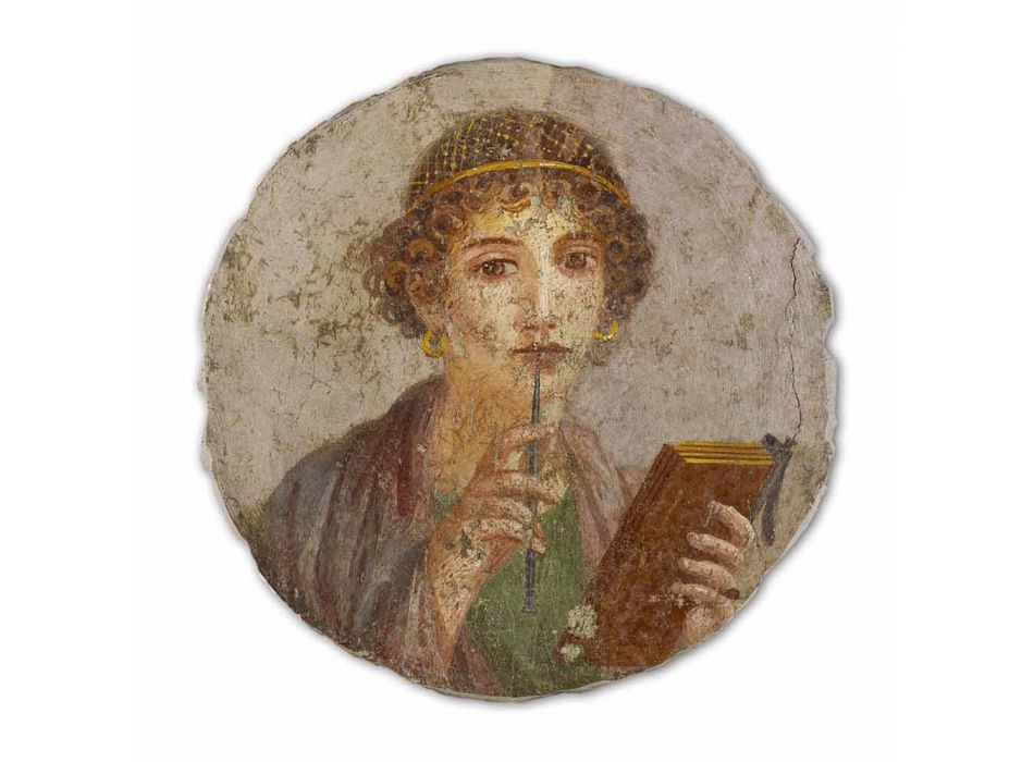 fresque romaine grand jeu &quot;The Poet&quot; Viadurini