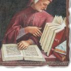 fresco la reproduction de Luca Signorelli &quot;Dante Alighieri&quot; 1499-1502 Viadurini