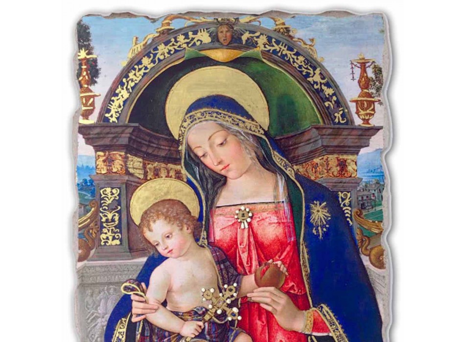 Fresque Pinturicchio jouer Pala di S. Maria dei Fossi Viadurini