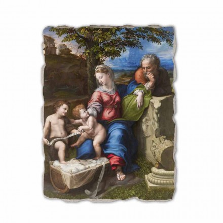 Fresque reproduction R.Sanzio &quot;Sainte Famille sous le Chêne&quot; Viadurini