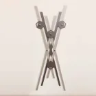 Cintre mural design moderne en bois coloré pour l'entrée - Picasso Viadurini