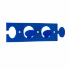 Cintre mural coloré en plexiglas Double Design 3 pièces - Fratack Viadurini