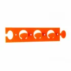 Cintre mural design en plexiglas triple couleur 2 pièces - Fratack Viadurini