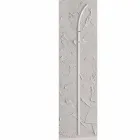 Porte-manteau mural en métal avec 2 crochets et lumière LED Made in Italy - Osmio Viadurini