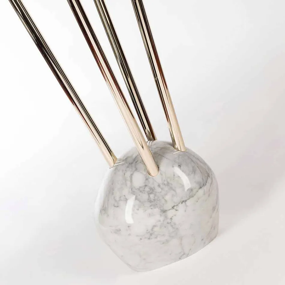 Suspendu à la conception marbre au sol Zak Viadurini