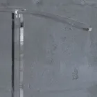 Porte-manteau de sol en cristal acrylique transparent Essential - Ginergo Viadurini