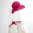 Porte-manteau Cactus design moderne transparent, fabriqué en Italie Viadurini