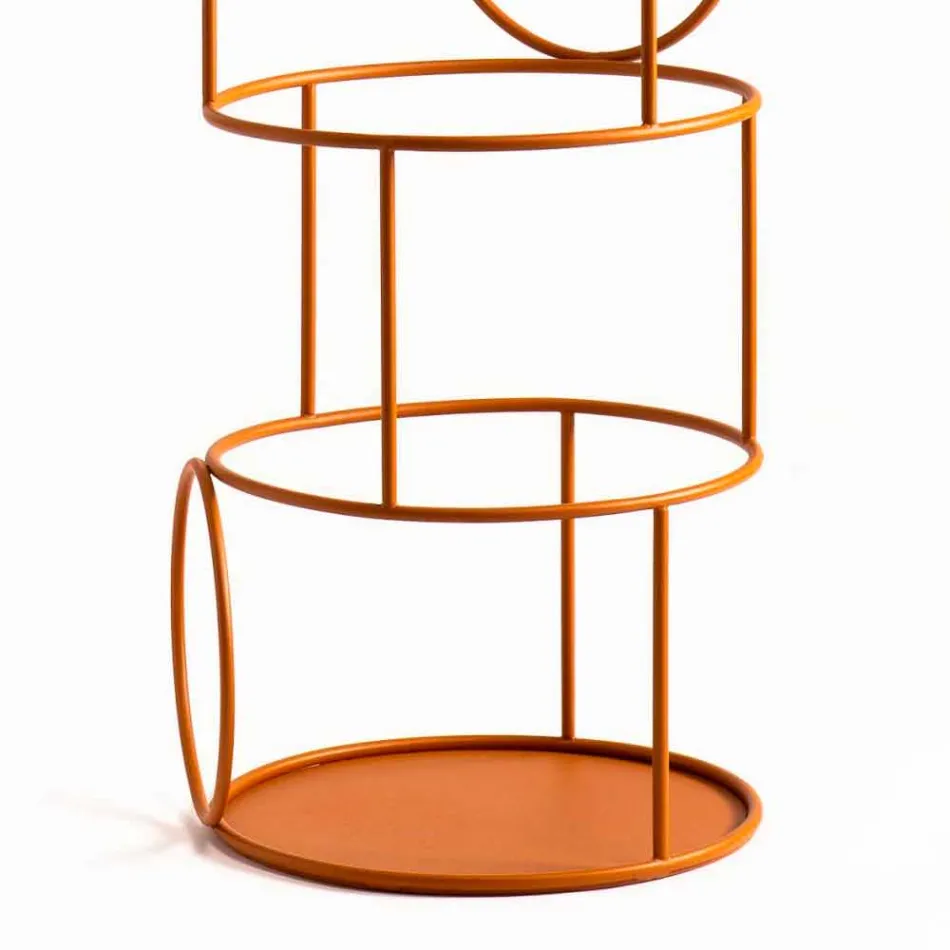 Porte-manteau design en acier coloré Made in Italy - Vituzzo Viadurini