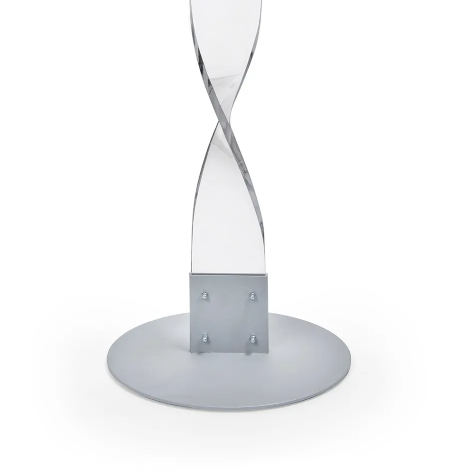 Cintre en cristal acrylique pur PMMA fabriqué en Italie - Lilo Viadurini