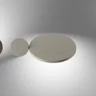 Applique murale rotative en métal à 345°, fabriquée en Italie - Lumi Viadurini