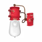 Applique spot de style urbain dans l&#39;artisanat en céramique Beth Ferroluce Viadurini