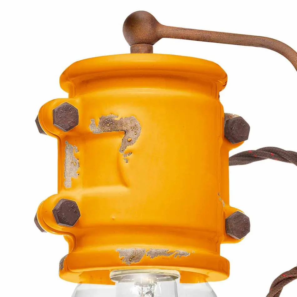 Applique spot de style urbain dans l&#39;artisanat en céramique Beth Ferroluce Viadurini