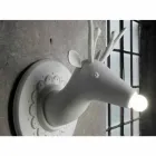 Applique murale en céramique blanche mate design moderne à Cervo - Memento Viadurini