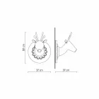 Applique murale en céramique blanche mate design moderne à Cervo - Memento Viadurini