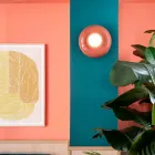 Applique avec diffuseur en verre opalin Made in Italy - Bumbum Viadurini