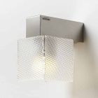 Lampe abat-jour design moderne, L.11 x P.11cm, Matis Viadurini