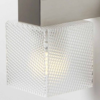 Lampe abat-jour design moderne, L.11 x P.11cm, Matis