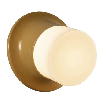 Applique d'extérieur en majolique et verre soufflé Made in Italy - Toscot Swinger Viadurini