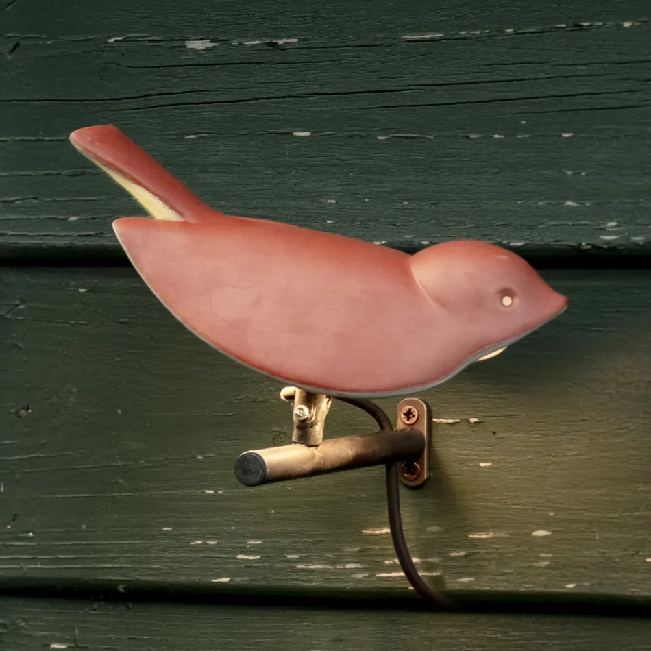 Applique d'extérieur en faïence toscane émaillée Made in Italy - Uccellino Viadurini