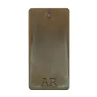 Applique murale extérieure Elfico en laiton, verre transparent et indice de protection IP44 Viadurini