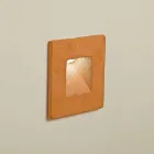 Applique extérieure carrée, terre cuite colorée Square - Toscot Viadurini