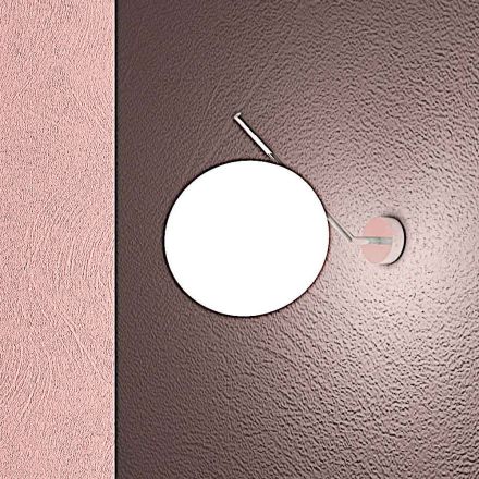 Applique Murale en Verre Vénitien Soufflé - Neige Viadurini