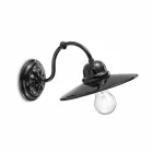 Lampe en céramique murale brillante Ferroluce Retro Viadurini