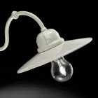 Lampe en céramique murale brillante Ferroluce Retro Viadurini