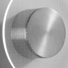 Nora - Applique murale en métal avec diffuseur en plexiglas à micro-points Viadurini